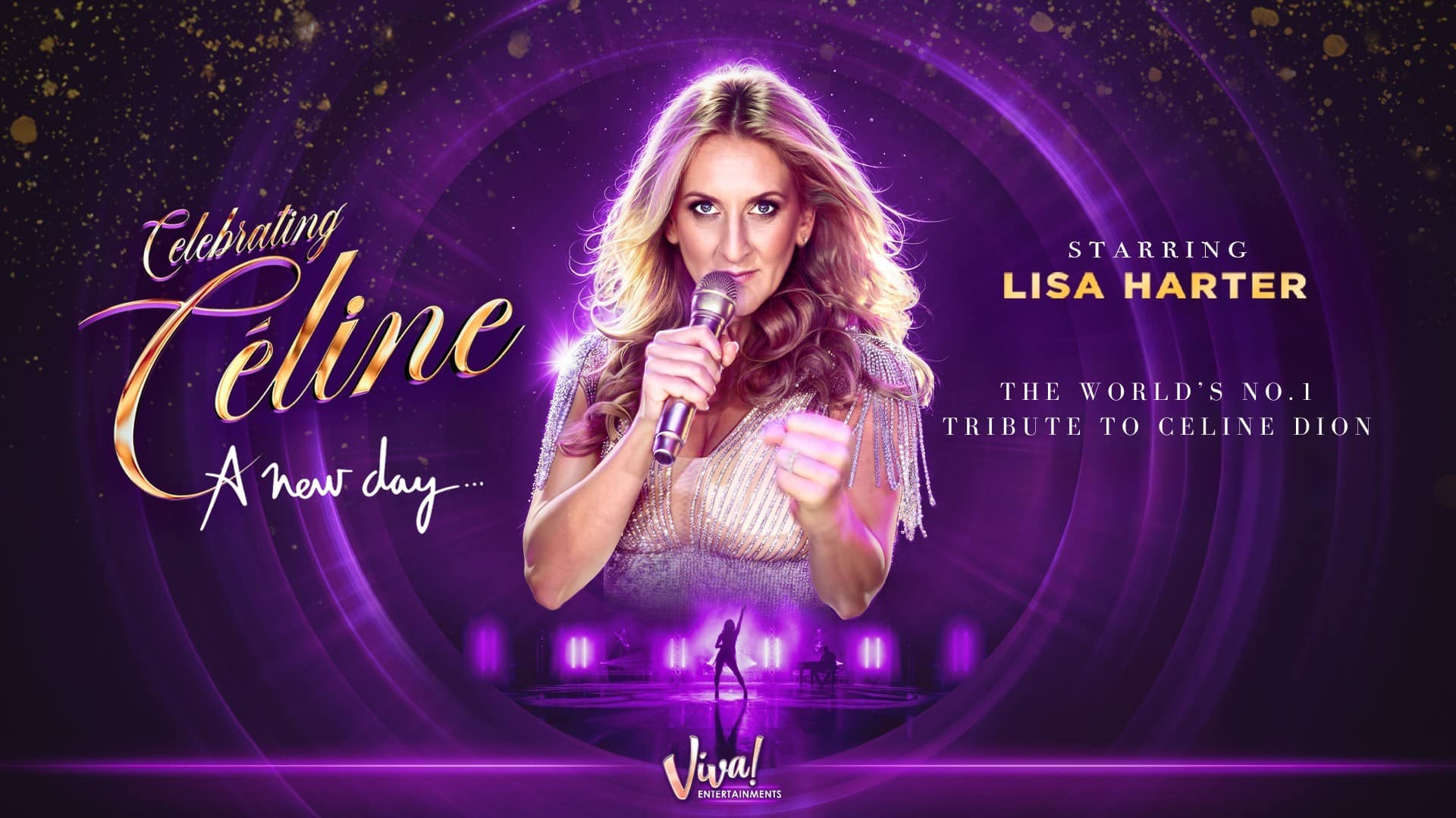 Lisa Harter - Artiste hommage numéro 1 à Céline Dion de The Would, apparaissant dans le spectacle hommage à Celebrating Celine