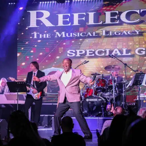 Roy Carter live on Stage in the Diana Ross Tribute Concert